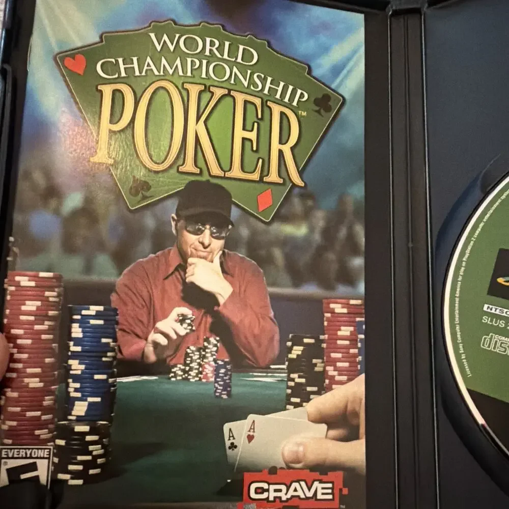 World Championship Poker (Sony PlayStation 2,‎ 2004) Complete in Box Tested